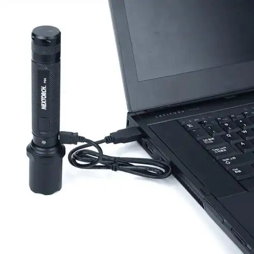 纳丽德nextorch 高亮智能战术手电 强光充电手电筒p8a