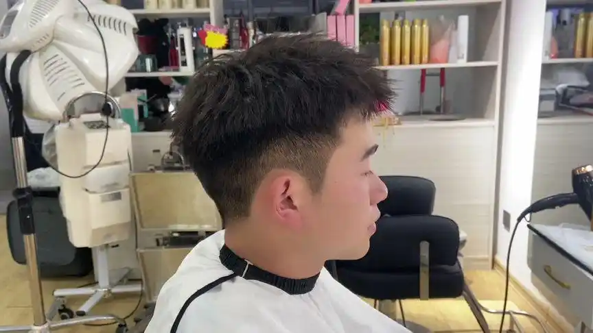 男士烫发 #碎盖摩根烫 #男士发型设计