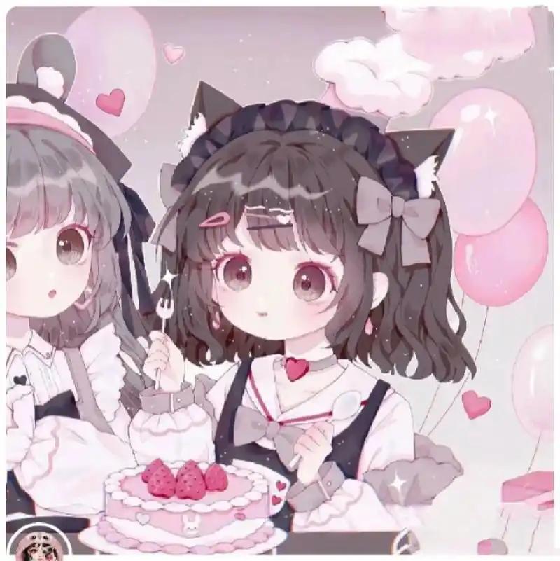 今天处了个闺蜜,找了这么多闺蜜头像.