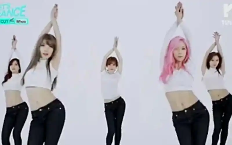 rainbow女团七姐妹不仅人美舞蹈棒,这电眼真是电到我了!