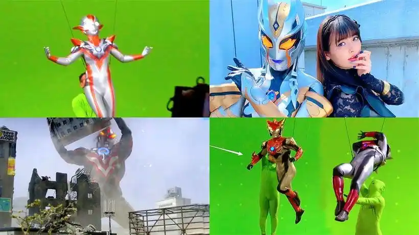 盘点奥特曼幕后拍摄花絮,卡尔蜜拉也太美了吧!