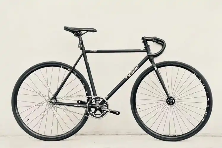 【闪电直发】tsunami 速那米海啸死飞 4130平花整车 死飞自行车整车