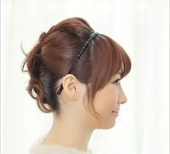 最简单气质女生短发盘发发型简单利落女生短发