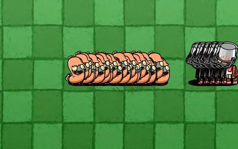 50个香肠小鬼vs其他50个僵尸