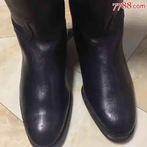 二战原品日军军官马靴京都师团