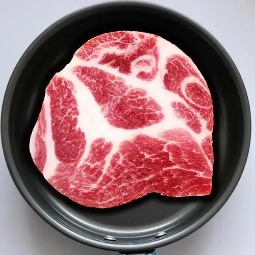 野蛮香黑猪梅花肉片1200g猪肩肉雪花肉生鲜叉烧肉烧烤猪排食材