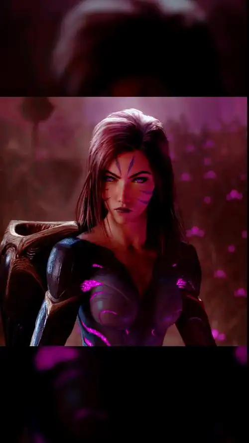 lol英雄联盟#卡莎太漂亮了 新cg片段登场