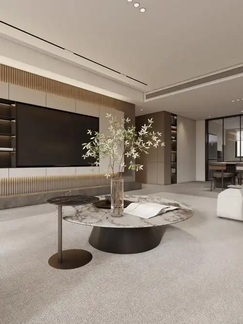 成都装修设计180意式轻奢大平层设计效果图