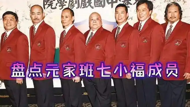 盘点元家班七小福成员,总共十四人而非七人,动作电影的中流砥柱-影视