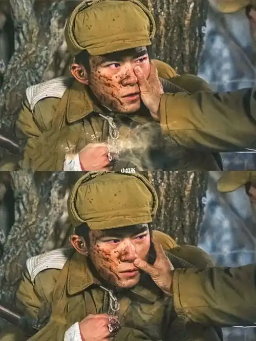 别哭眼泪会被冻住的易烊千玺长津湖