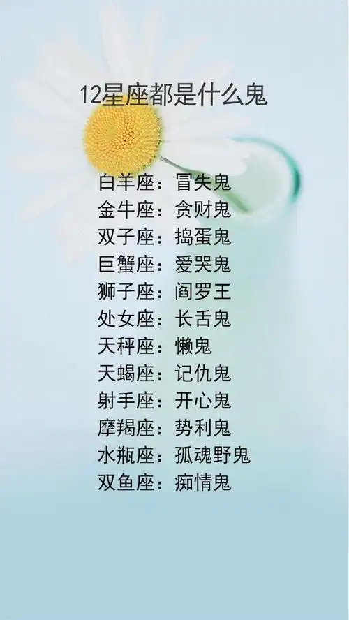 心中秘密最多的星座,12星座都是什么鬼,谁最擅长假勤奋