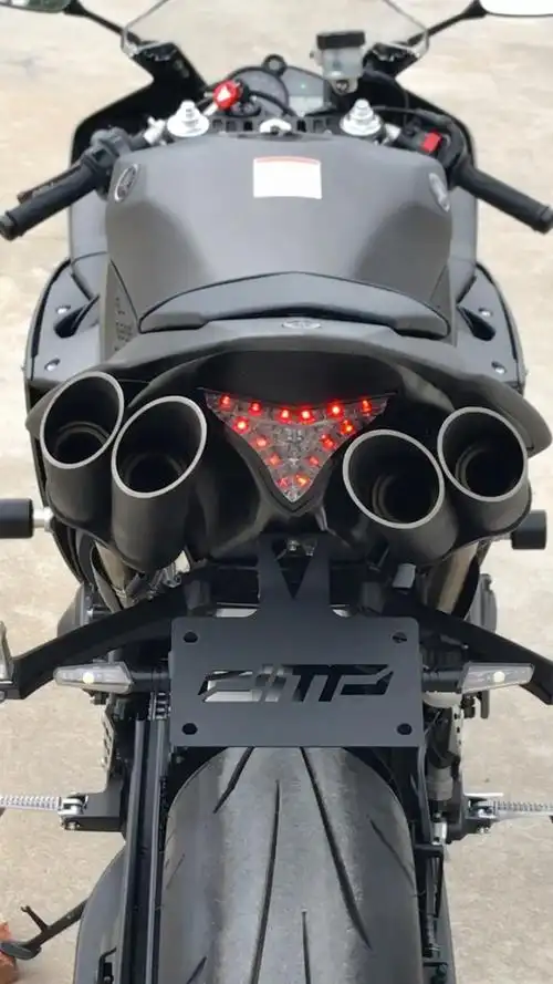 实车视频:2013年款雅马哈yzf-r1 toce排气