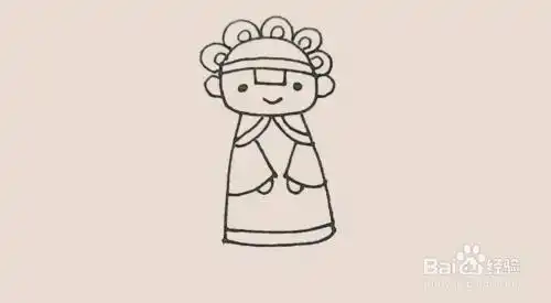 "古装新娘子"怎么画?