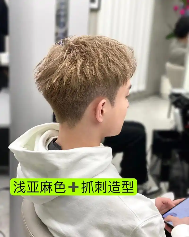 图文伙伴计划 浅亚麻色,男生一定要给我焊死在头上 男生女生 - 兑音