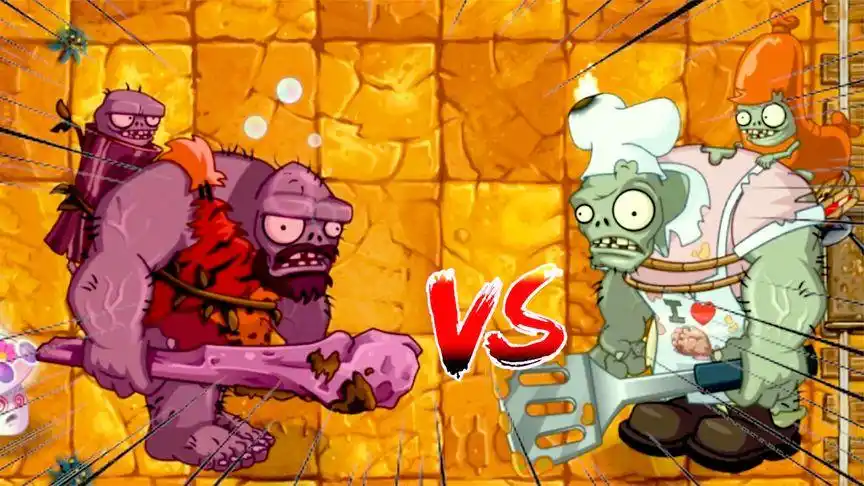 植物大战僵尸:侏罗纪巨人vs大厨巨人,单挑侏罗纪巨人有难度