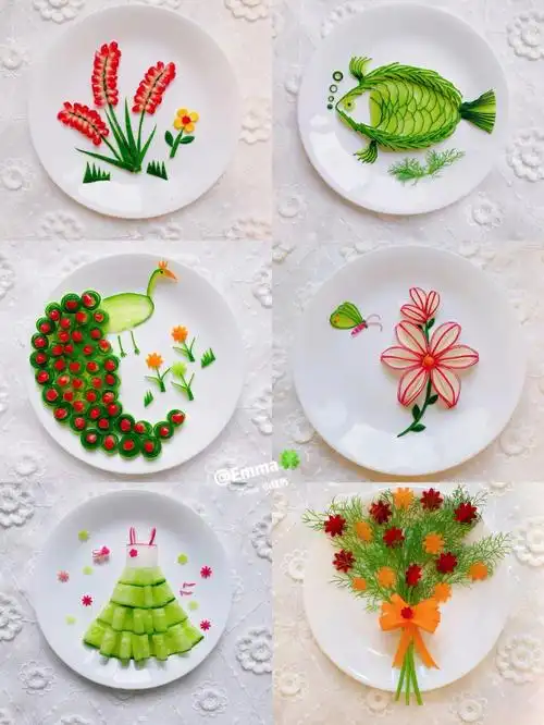 日记 #万物皆可盘饰  #生活需要仪式感  #创意水果拼盘  #创意摆盘