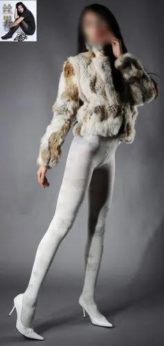 【引用】白裤袜配白高跟