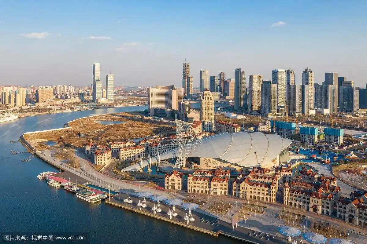 天津滨海新区于家堡中心商务区