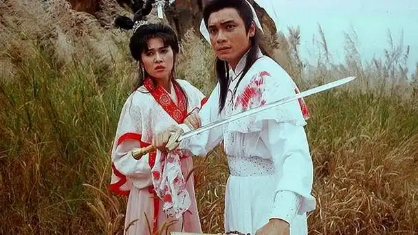 一部29年前的古典武侠剧,故事曲折,武打精彩,男主抱两美人归!