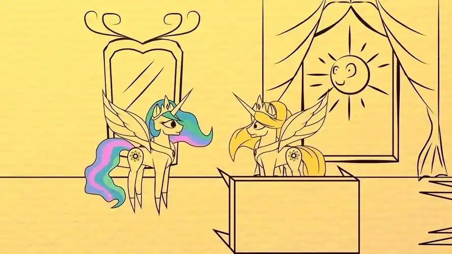 小马宝莉同人篇宇宙公主vs太阳公主