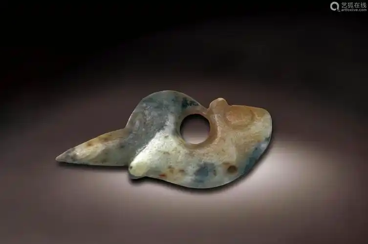 红山文化玉猪龙挂件