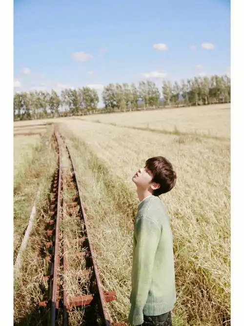 黄明昊晒麦田照三宫格