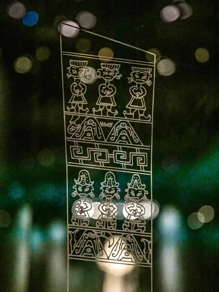 三星堆·祭山图玉璋.璋,以祀山川——《周礼》  三星堆禁止出 - 抖音