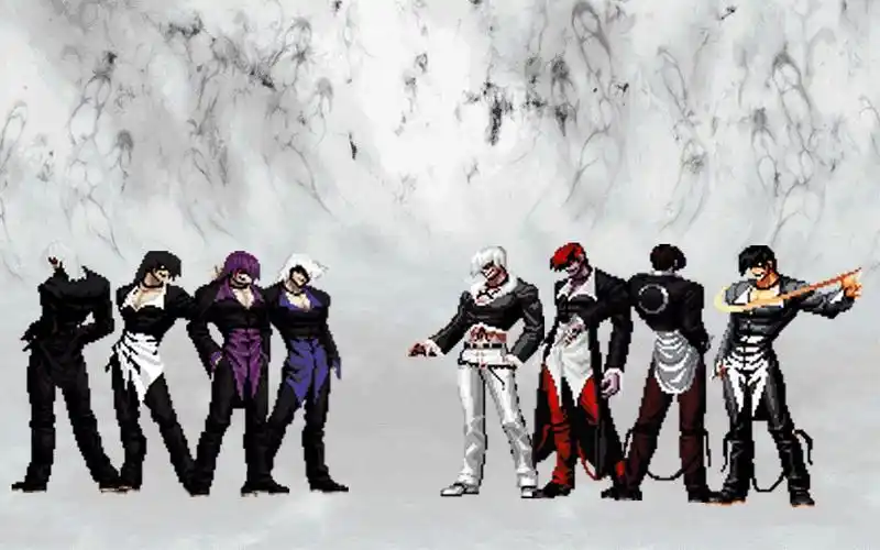 【mugen】邪恶八神队 vs 疯狂蛇八队