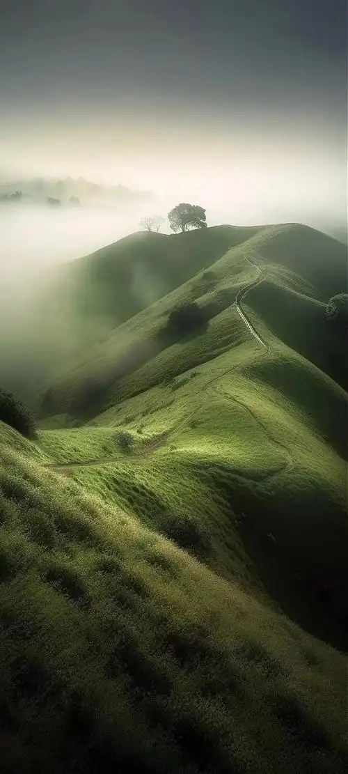 壁纸 | 高清养眼绿色壁纸,熬夜党看过来