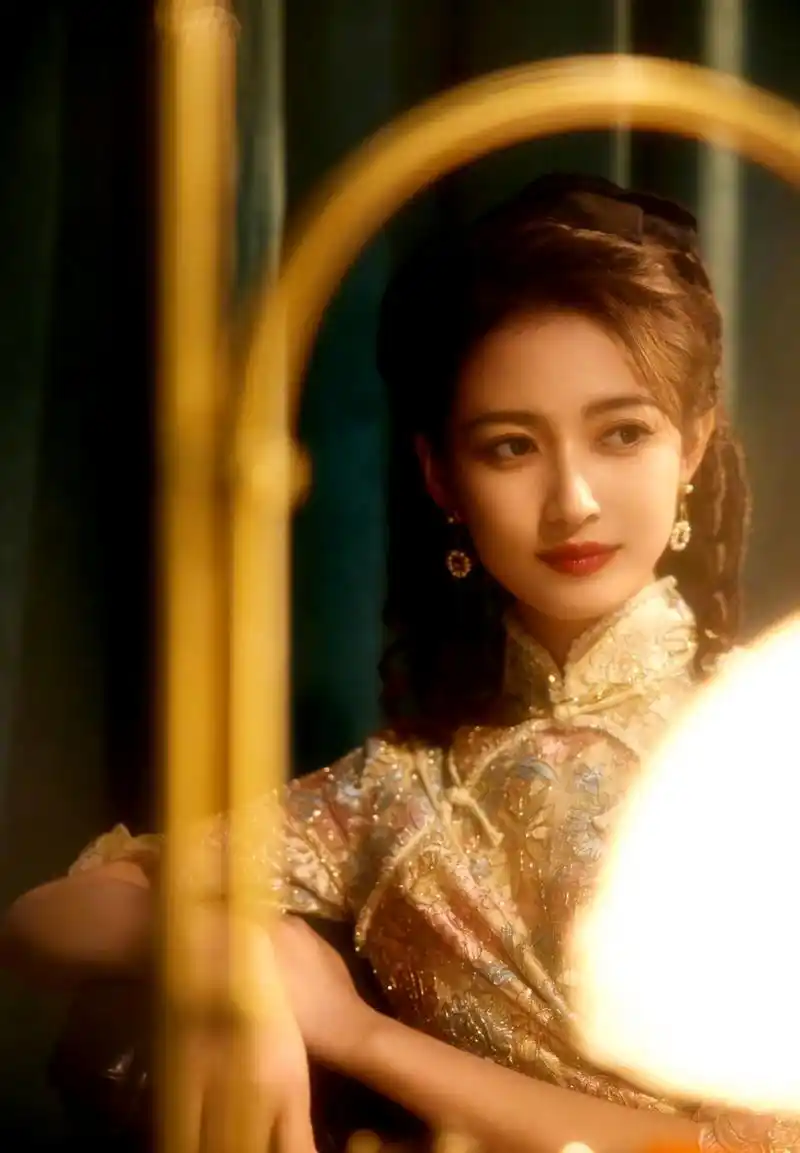 陈钰琪好适合旗袍造型,太美了!