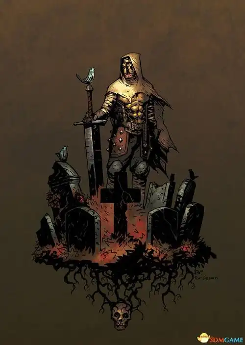 暗黑地牢精美艺术图黑暗哥特风让人欲罢不能