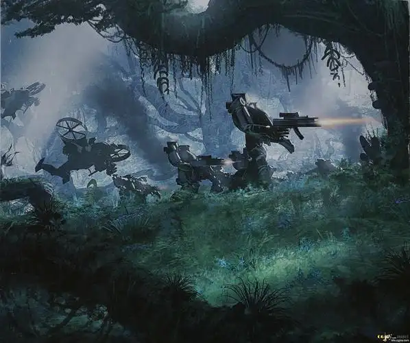 [游戏原画欣赏] 阿凡达设定稿