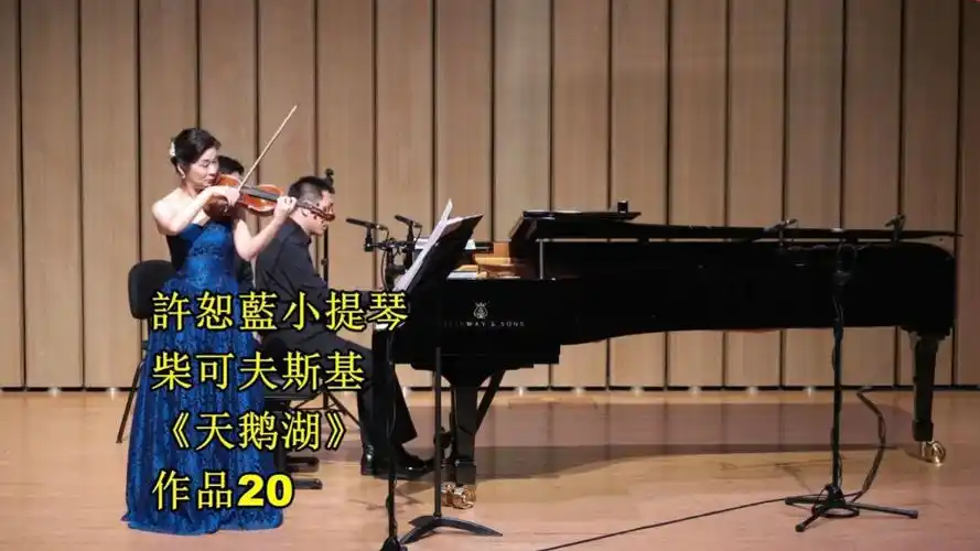 許恕藍小提琴 柴可夫斯基《天鹅湖》白天鹅和黑天鹅双人舞
