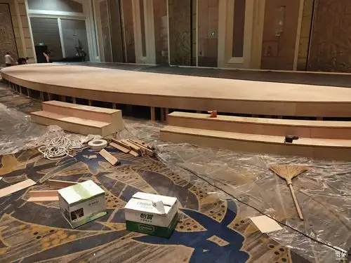 行架背景舞台木质背景板