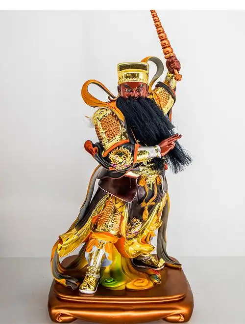 五营将军神像哪咤摆件哪吒三太子赵康帅二郎神杨戬雷公五营神将 雷公