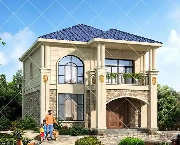 20套田园风二层别墅,外观恬静优雅田园风小别墅,不会让人小瞧