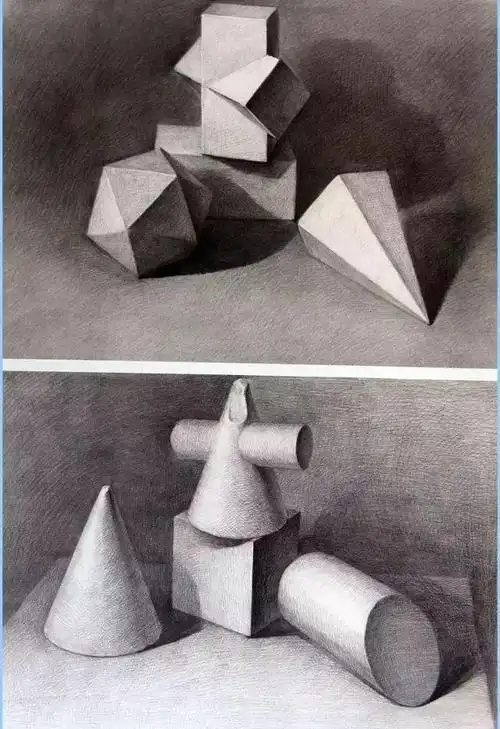 先学素描几何体还是先学创意素描(干货为什么学素描一定要从画几何体