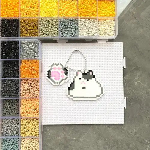 99coco拼豆创意设计#拼拼豆豆  #今天拼豆了么  #拼豆图纸  #拼豆