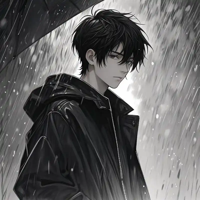 97 酷炫黑色系男生头像 90 想换个新头像,展现你的神秘与酷炫吗?