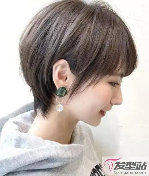 女生适合剪的短发发型撇耳短发干脆利落又有范