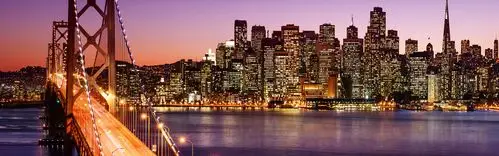 城市风光,布鲁克林大桥,城市夜景,城市建筑,win7壁纸,高清电脑壁纸