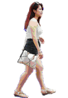 转载透明动态人物抠图制作02春天的气息