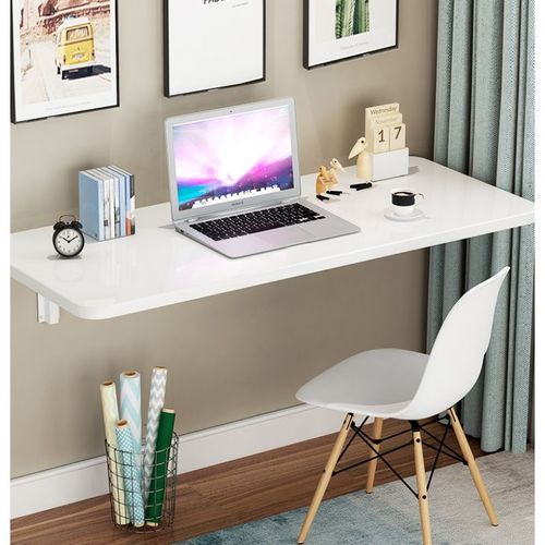 墙上可折叠书桌挂墙电脑桌墙面壁挂式小桌子墙壁悬空靠墙窄学习桌