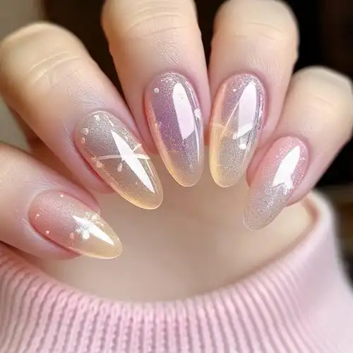 简单好看的款式美甲