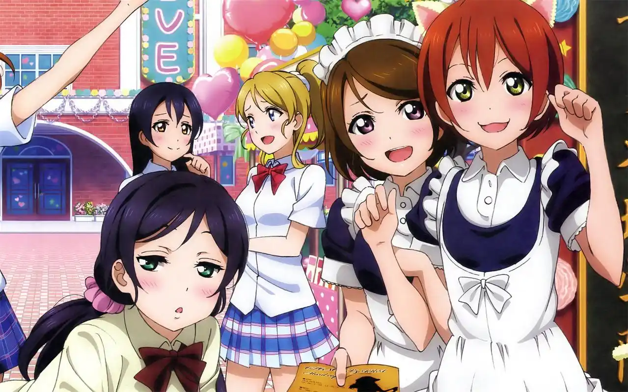 二次元日本动漫love live萌妹子高清唯美桌面壁纸(二)