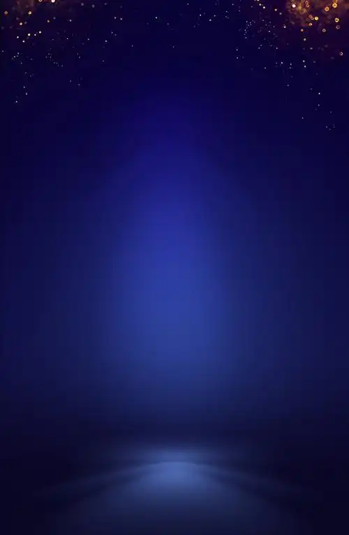 深蓝色色块气氛