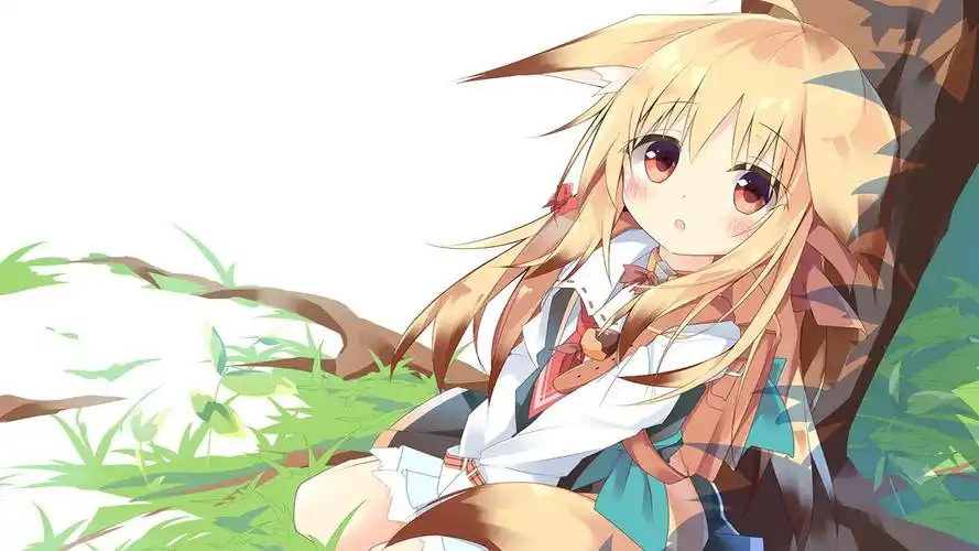 日漫动漫美女高清卡通图片桌面壁纸