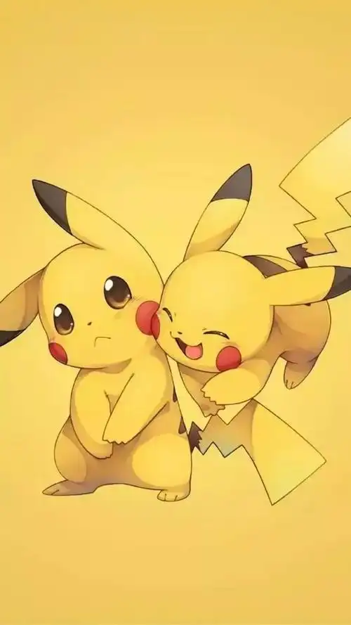 动漫壁纸抱走这么可爱的皮卡丘赏析