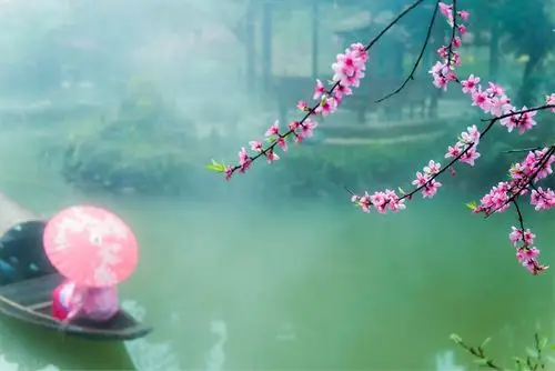 烟花三月下酉州,不可错过桃花雨