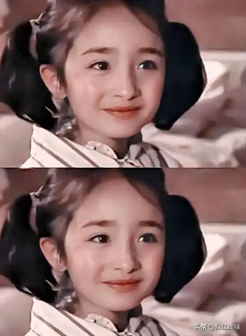 杨幂生育能力惊人,小糯米神似复制粘贴,简直缩小版大幂幂!